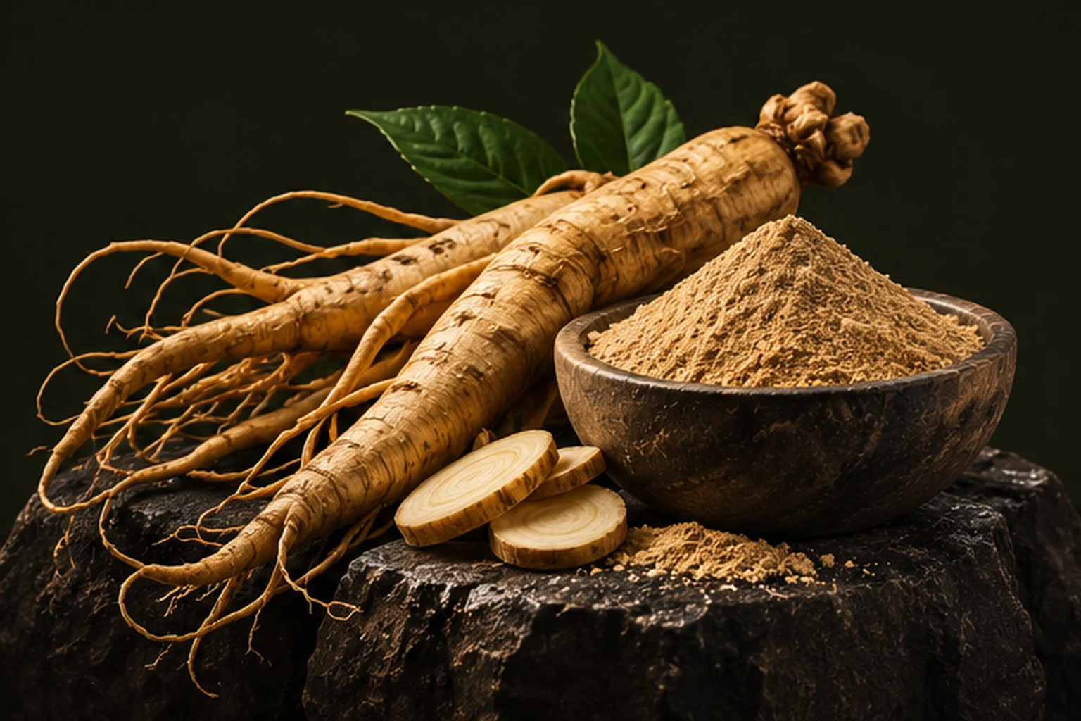 Panax Ginseng ingredient illustration